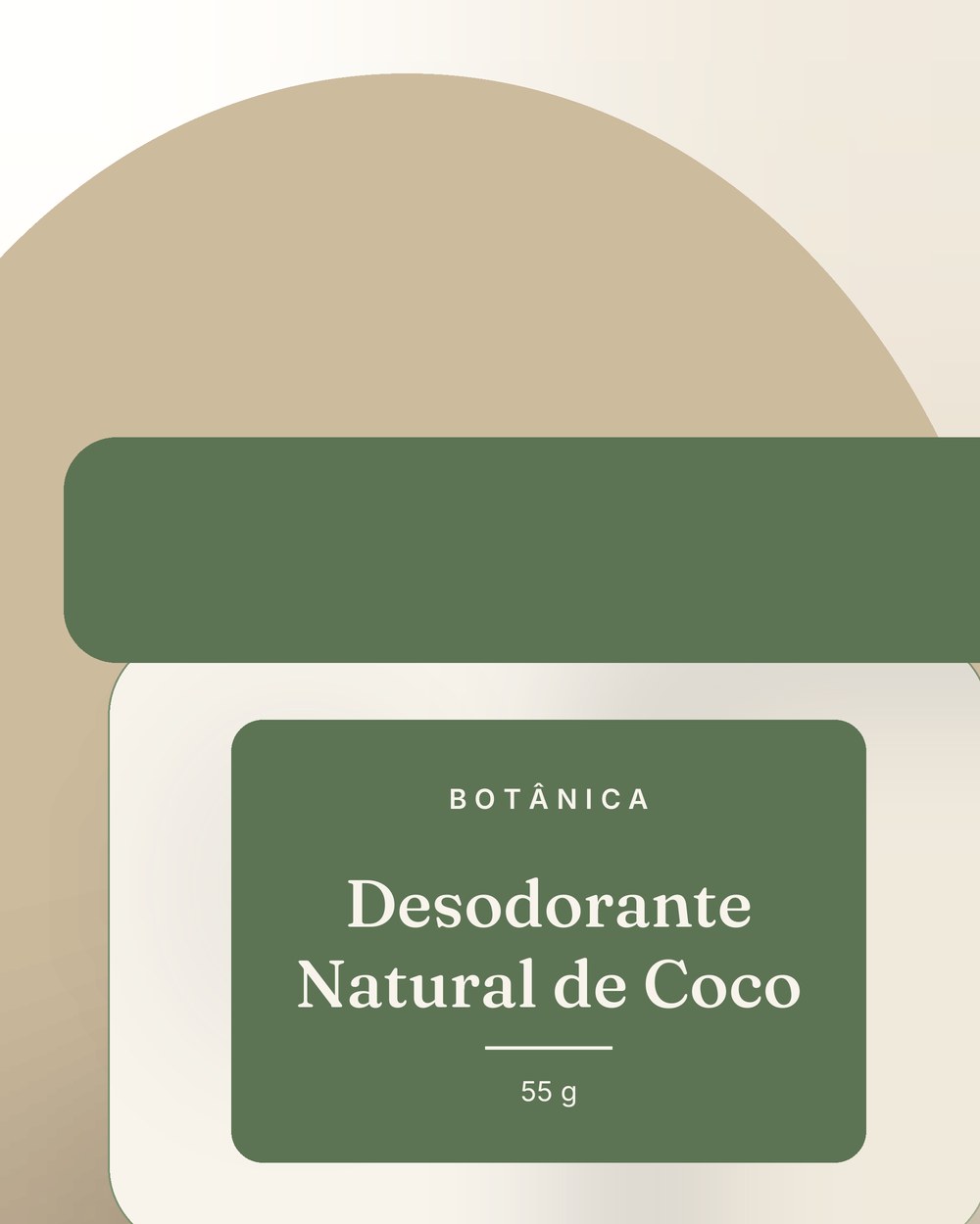 Desodorante Natural de Coco