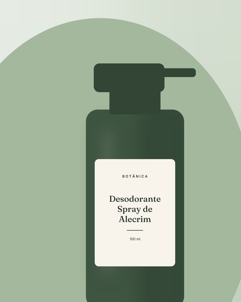 Desodorante Spray de Alecrim