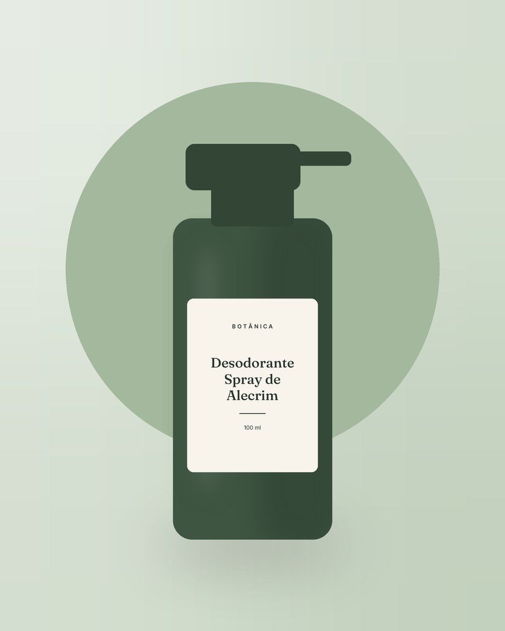 Desodorante Spray de Alecrim