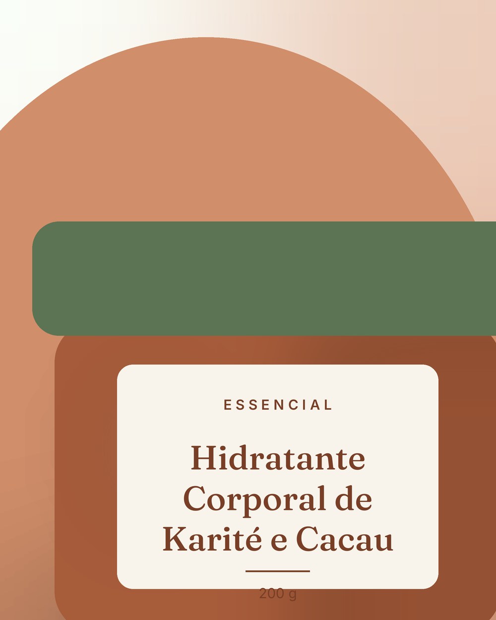 Hidratante Corporal de Karité e Cacau