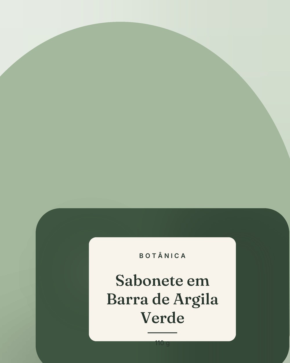 Sabonete em Barra de Argila Verde