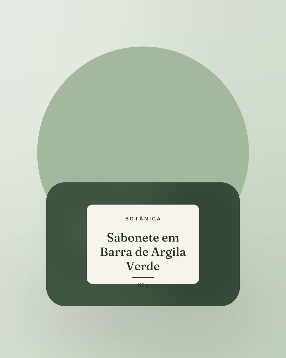Sabonete em Barra de Argila Verde